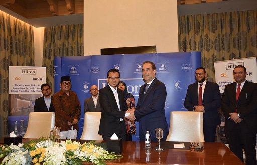 Tingkatkan Layanan Haji, BPKH Resmi Kelola 200 Kamar Hotel di Hilton Makkah Convention Center