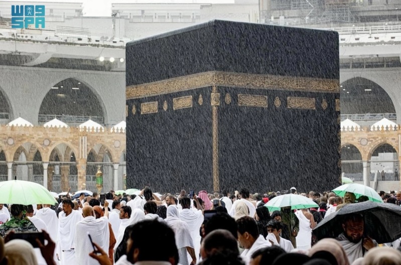 Peringatan! Kota Makkah Diprediksi Duguyur Hujan Lebat dan Berpotensi Banjir Bandang Pekan Ini